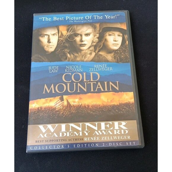 Other - Cold Mountain (DVD, 2003) – Collector’s Edition – Nicole Kidman, Jude Law, Renée